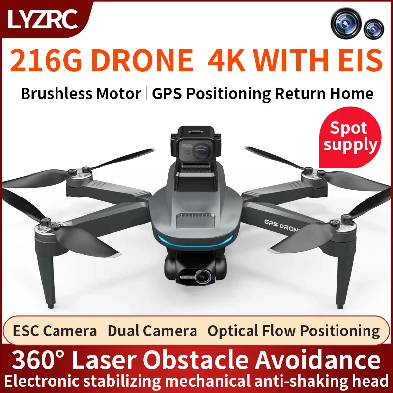 L200 PRO MAX Drone 4K 2-Axis P - огляд і ціна Drone Aerial Photography
