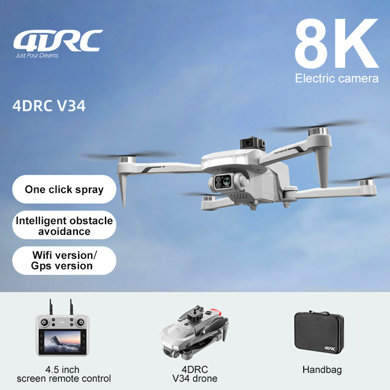 2025 New V34 Drone 8K Camera P - огляд і ціна Drone Surveying