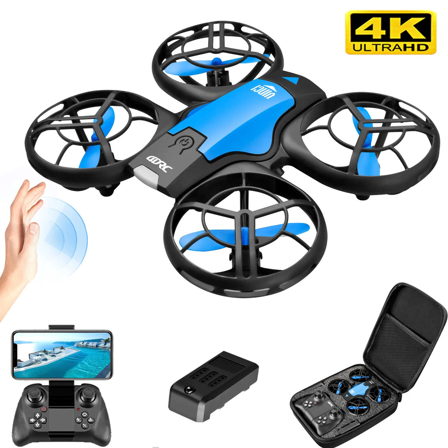V8 New Mini Drone 4k professio - огляд і ціна Drone Video Production