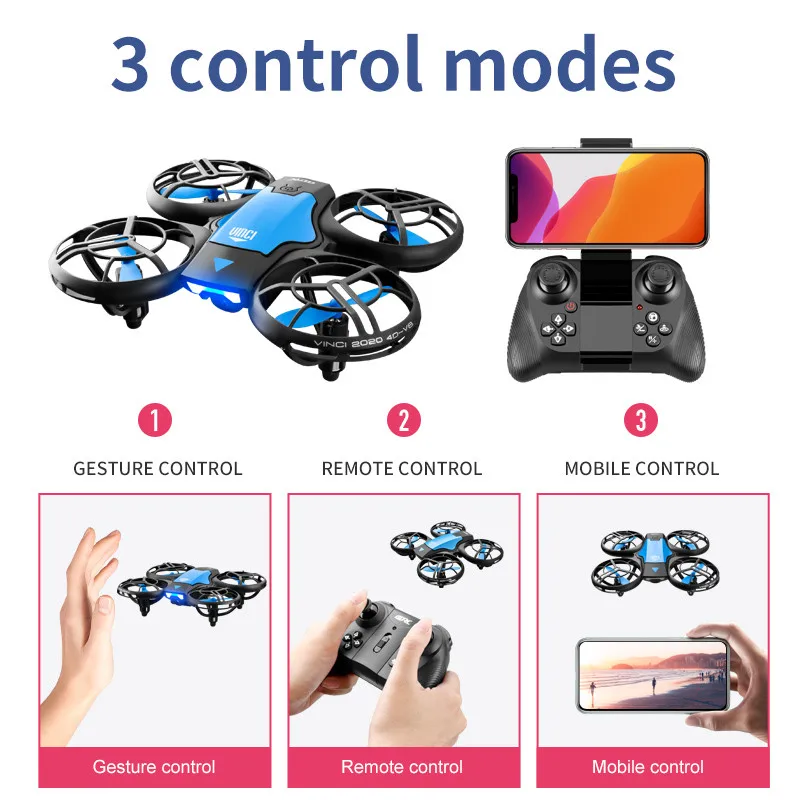 V8 New Mini Drone 4k professio - огляд і ціна Drone Video Production