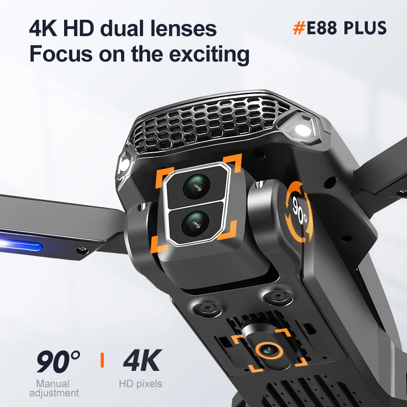 New E88 Plus Quadcopter Drone: - огляд і ціна Drone Aerial Photography