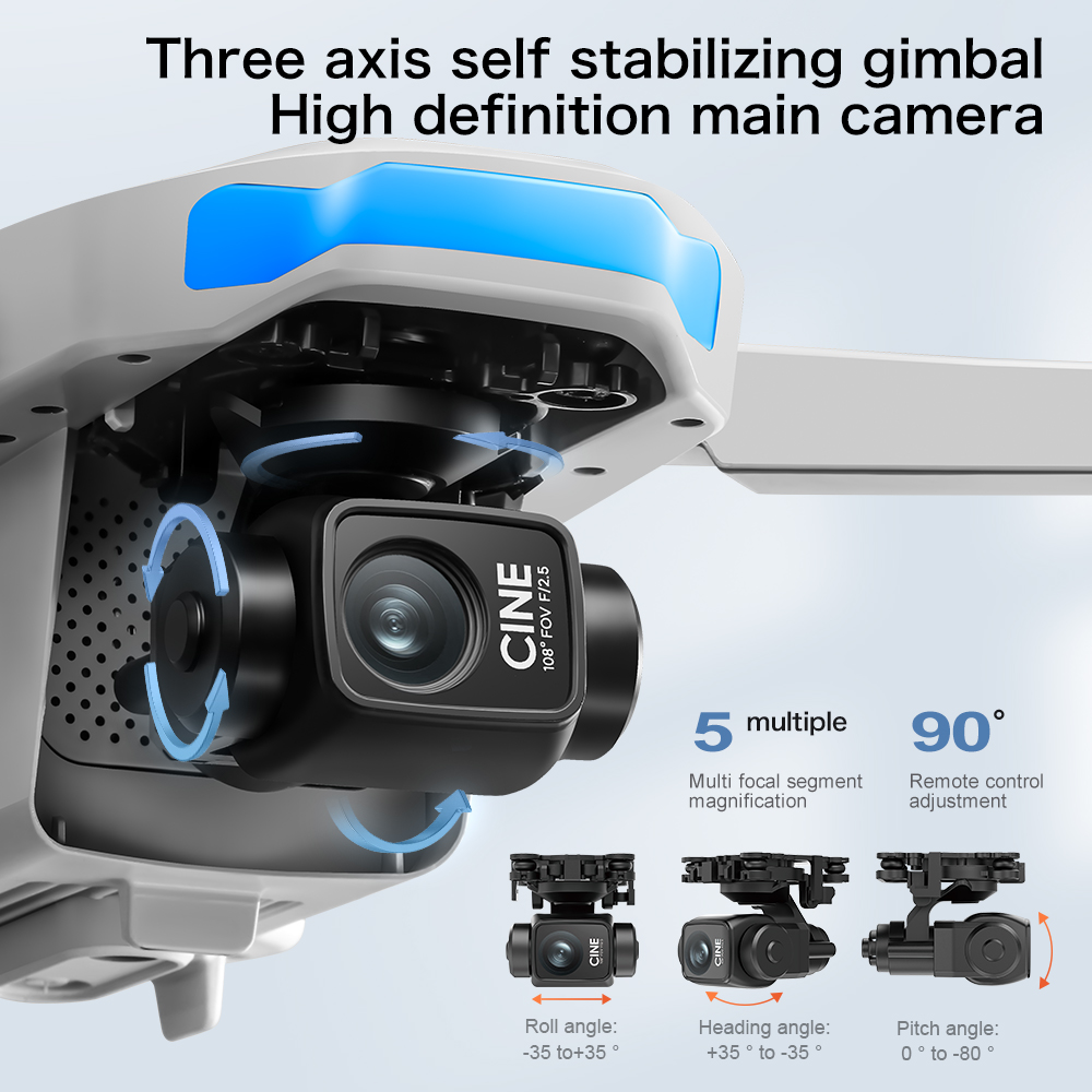 S-X1 MAX GPS Drone with 3-Axis - огляд і ціна Drone Surveying