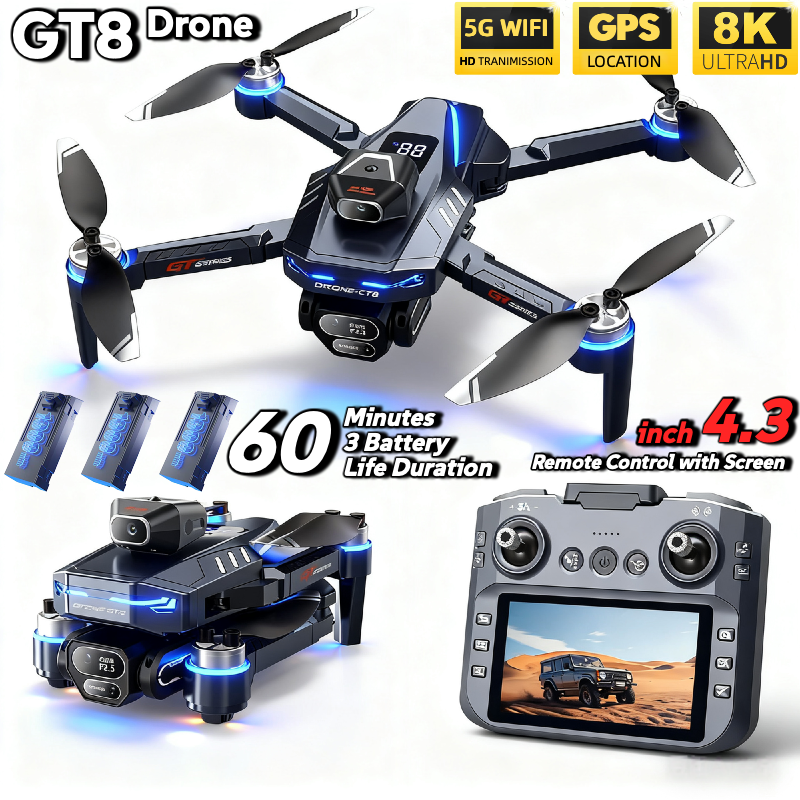 For Genuine GT8 Drone 4K Profe - огляд і ціна Drone Photogrammetry