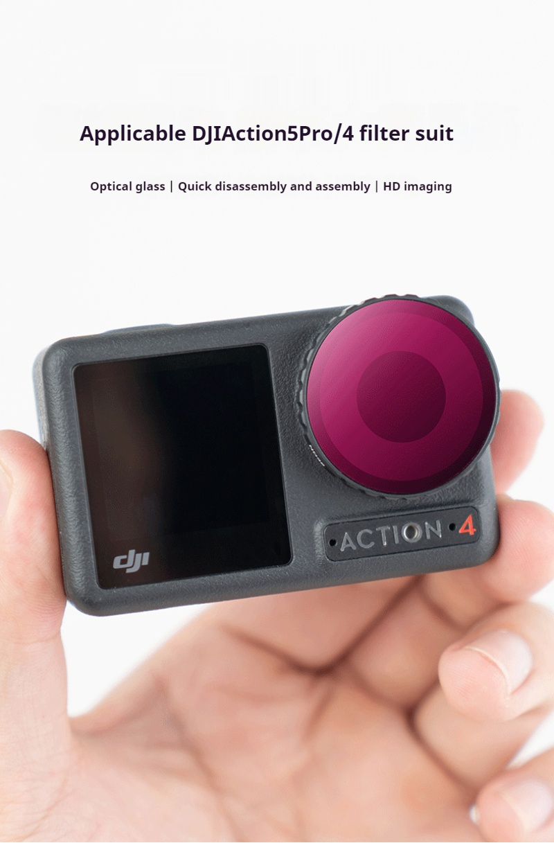 ND Filter for DJI Osmo Action4 - огляд і ціна Drone Ndvi