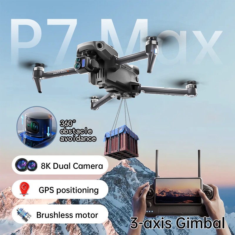 NEW P7 Max Drone 8K Camera GPS - огляд і ціна Drone Multispectral