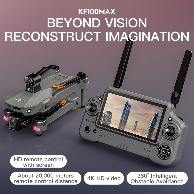 SJRC KF100 MAX 8K UHD Photo HD - огляд і ціна Drone Surveying