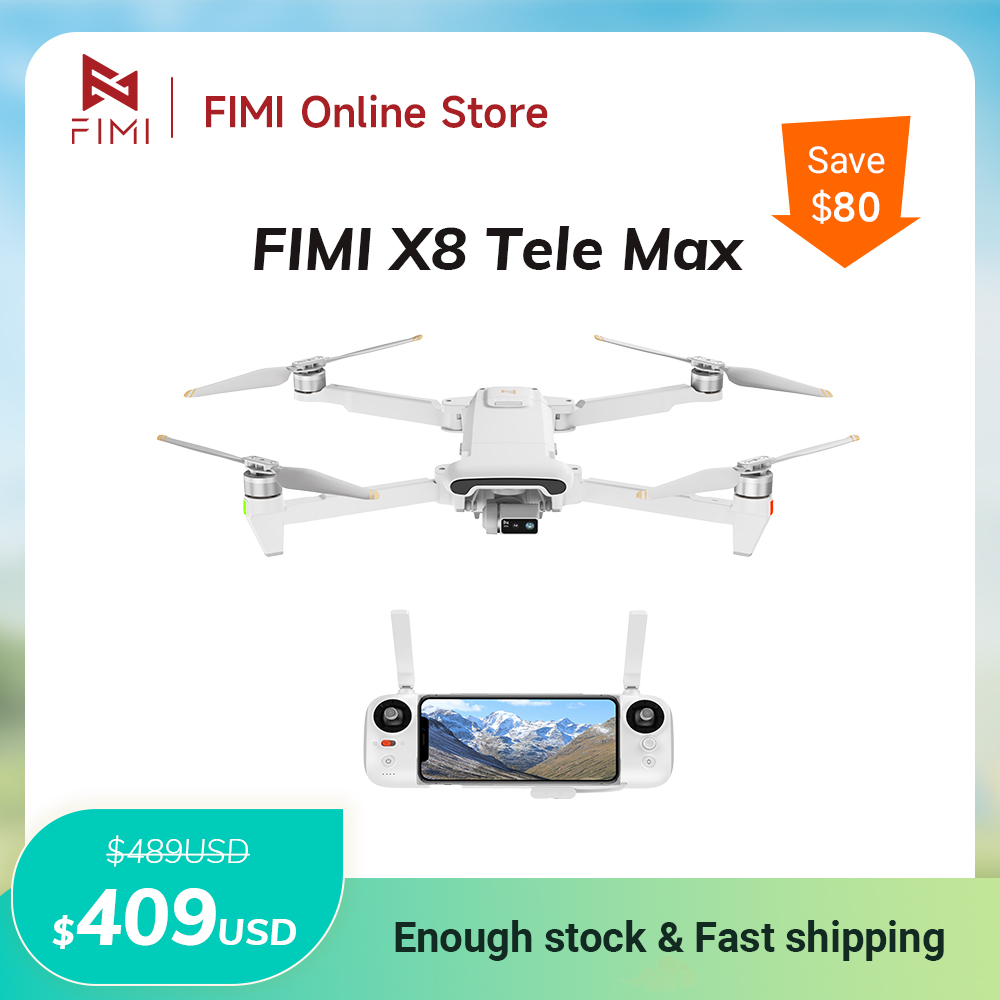FIMI X8 Tele Max drone 4K prof - огляд і ціна Drone Thermal Imaging